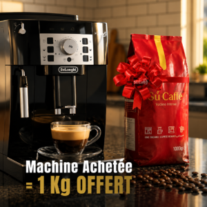 De'Longhi Magnifica S + 1 Kg de Café OFFERT